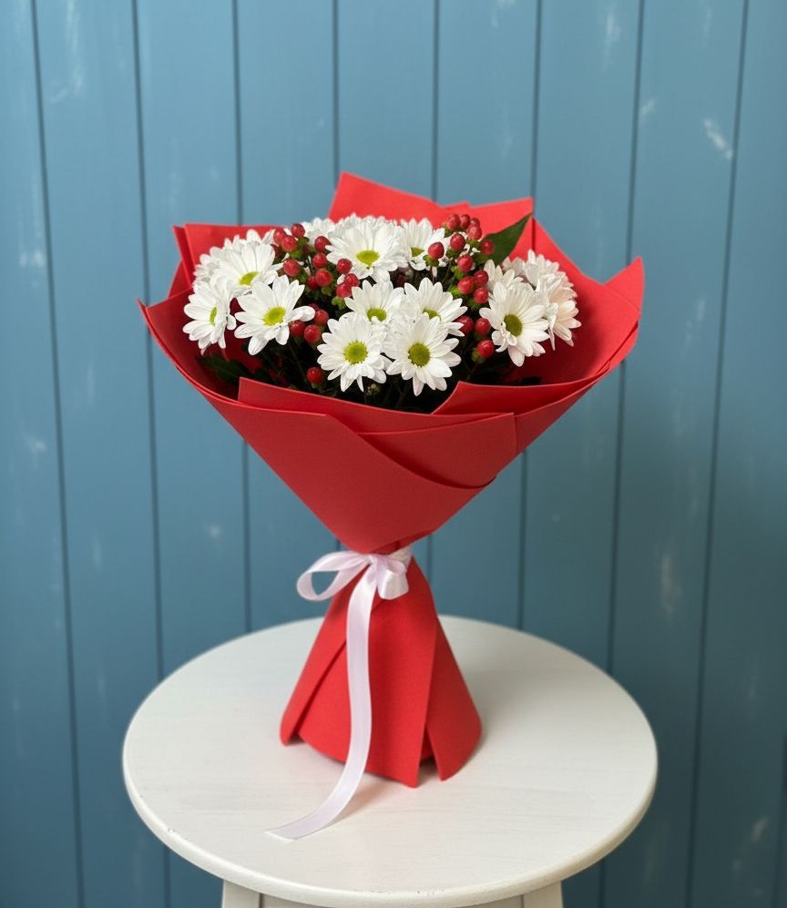 Букет цветов из: Хризантемы в Жигалово