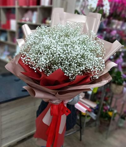 Букет цветов из: Гипсофила в Жигалово