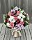 Букет цветов из: Альстромерии, Гвоздики, Розы и Хризантемы в Жигалово
