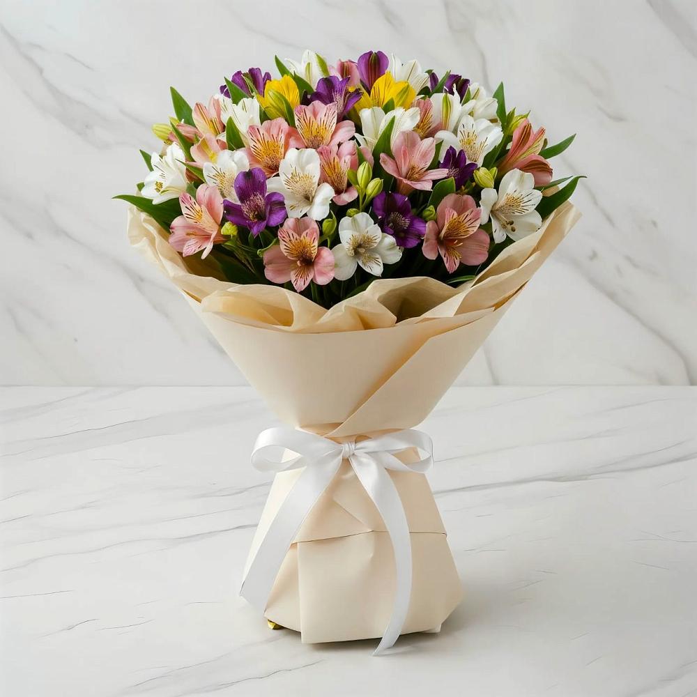 Букет цветов из: Альстромерии в Жигалово