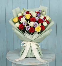 Букет цветов из:  Розы в Жигалово