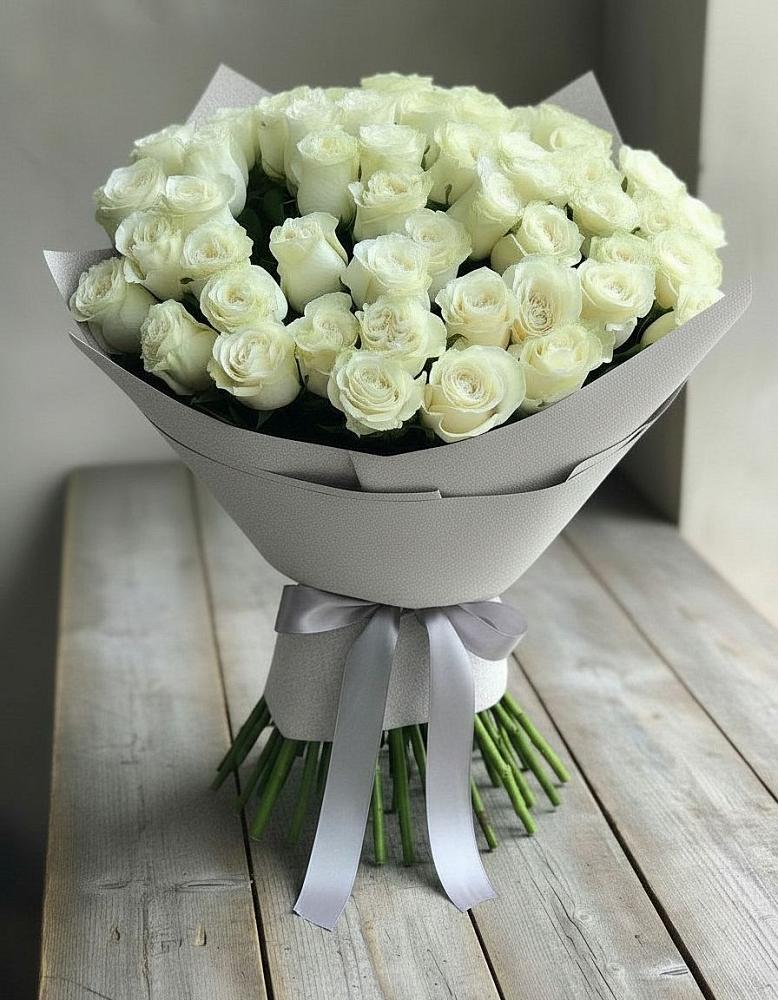 Букет 35 Белых роз в Жигалово