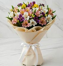 Букет цветов из:  Альстромерии в Жигалово