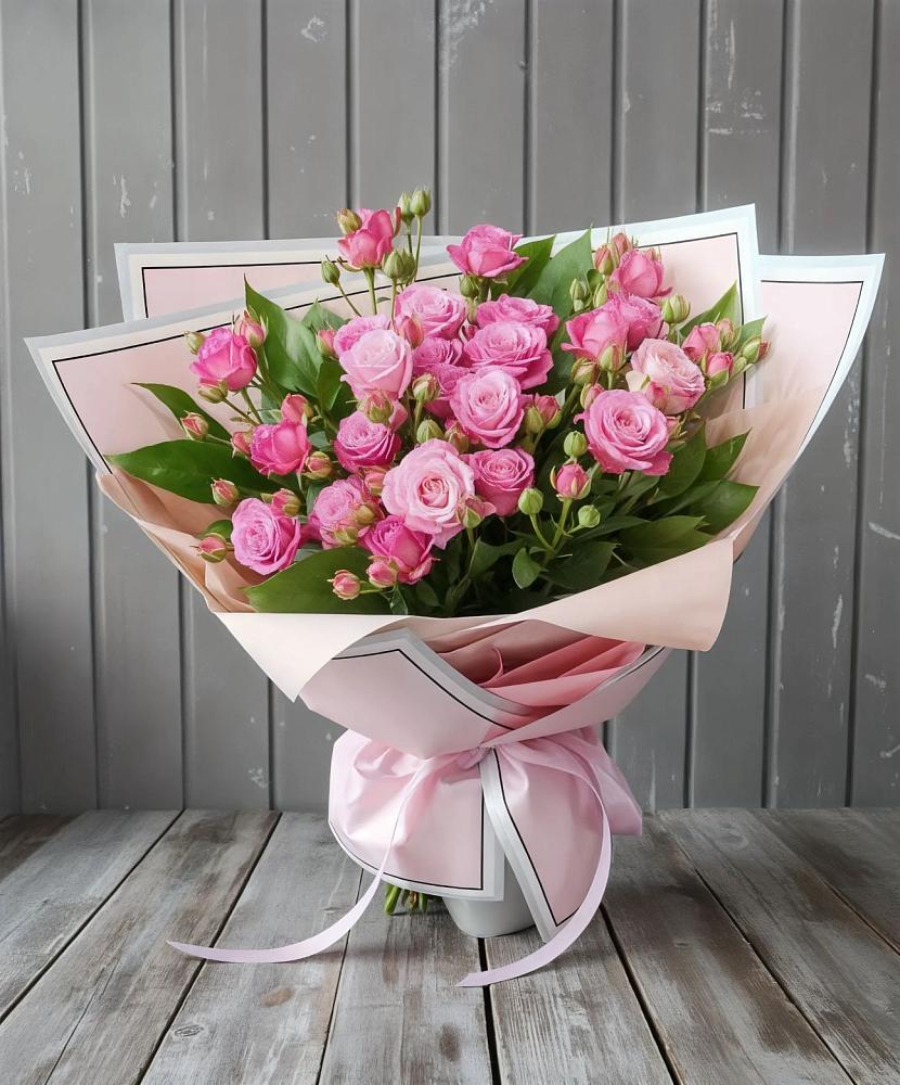 Букет Розовый кустик в Жигалово