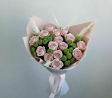 Букет цветов из:  Розы и Хризантемы #REPLACE_PRED# Жигалово