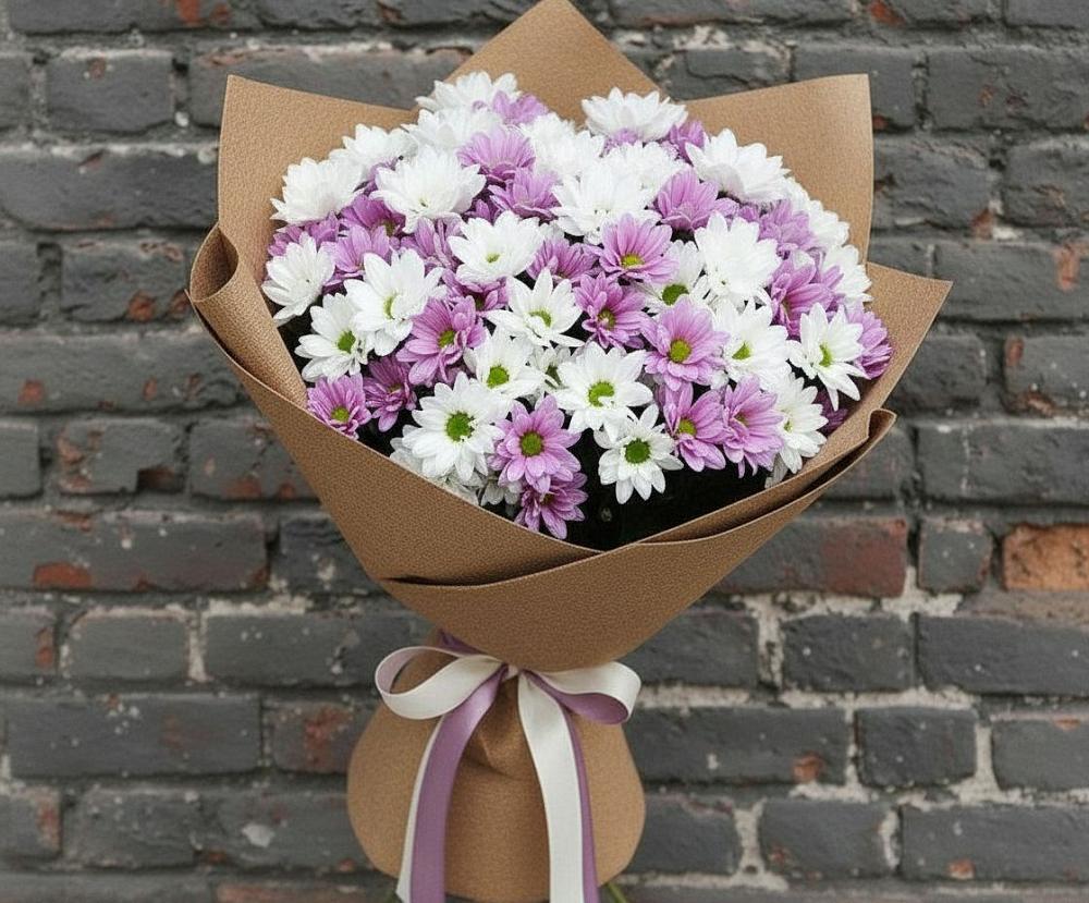 Букет цветов из: Хризантемы в Жигалово
