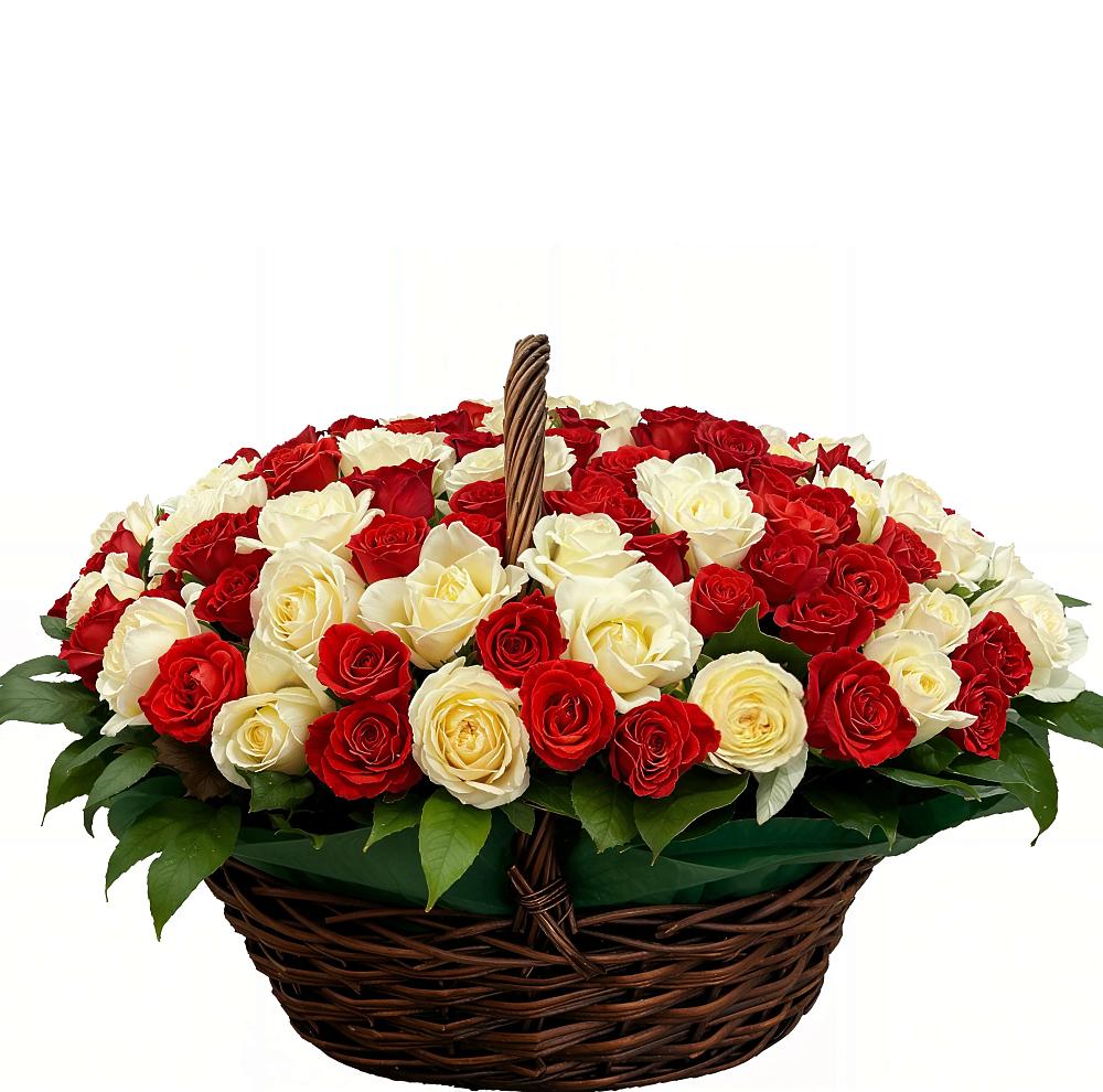 Премиум букет из: Розы в Жигалово