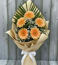 Букет цветов из:  Герберы #REPLACE_PRED# Жигалово